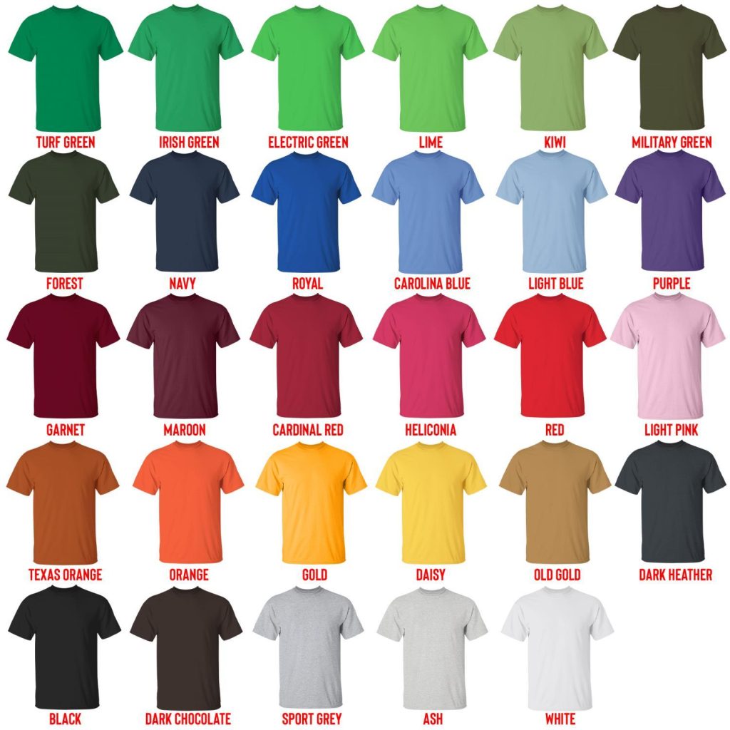 t shirt color chart - Warhammer 40,000 Store