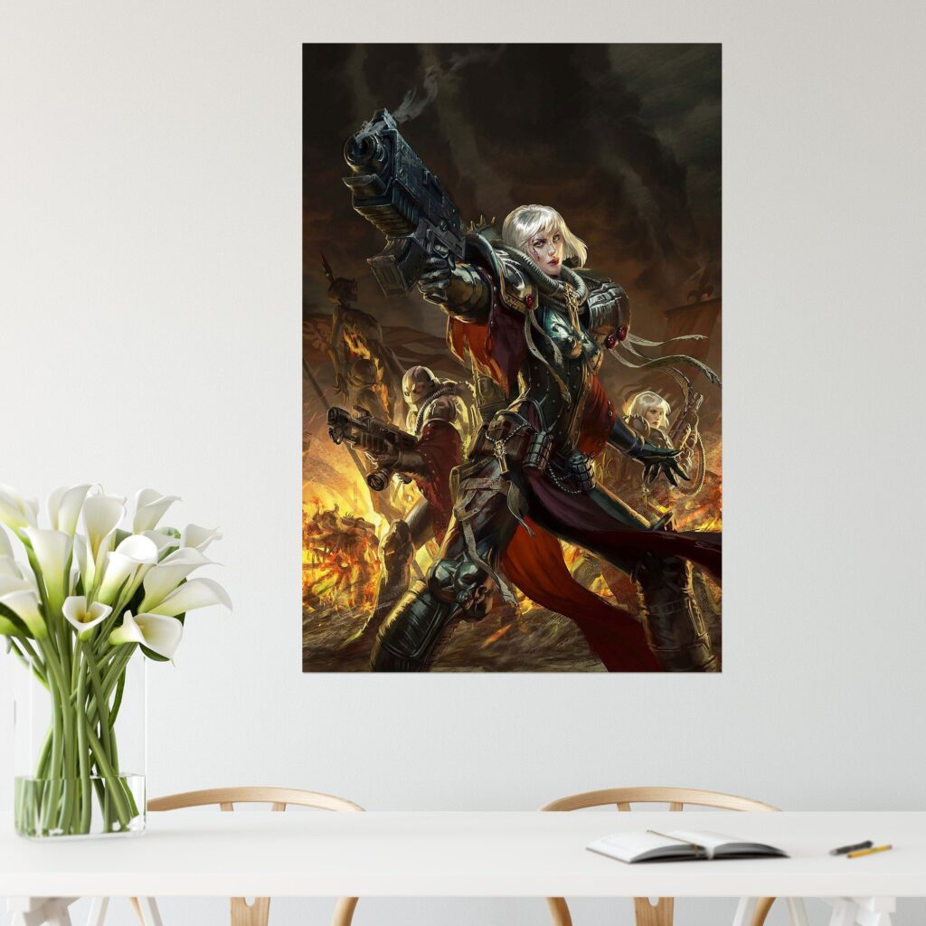 Warhammer 40,000 Adepta Sororitas Poster