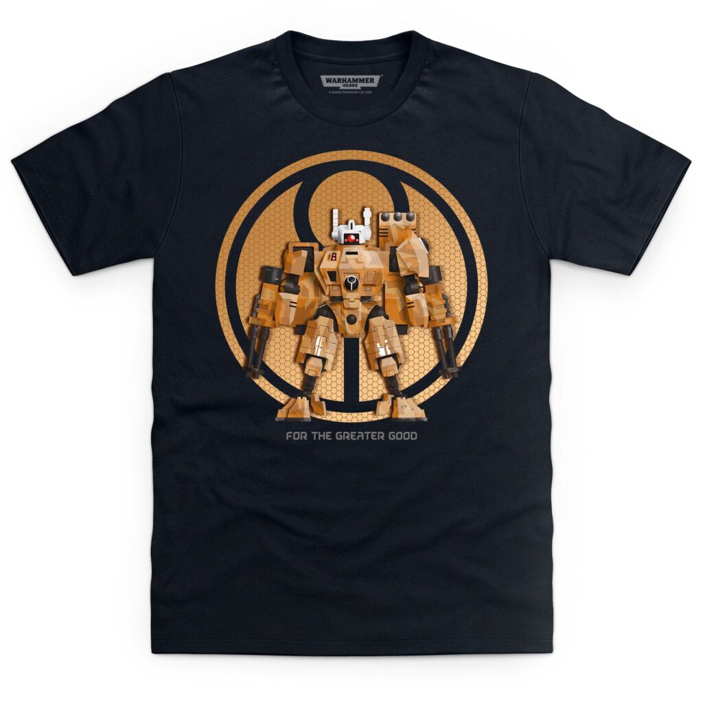 Warhammer 40,000 T’au Empire Crisis Battlesuit T-shirt