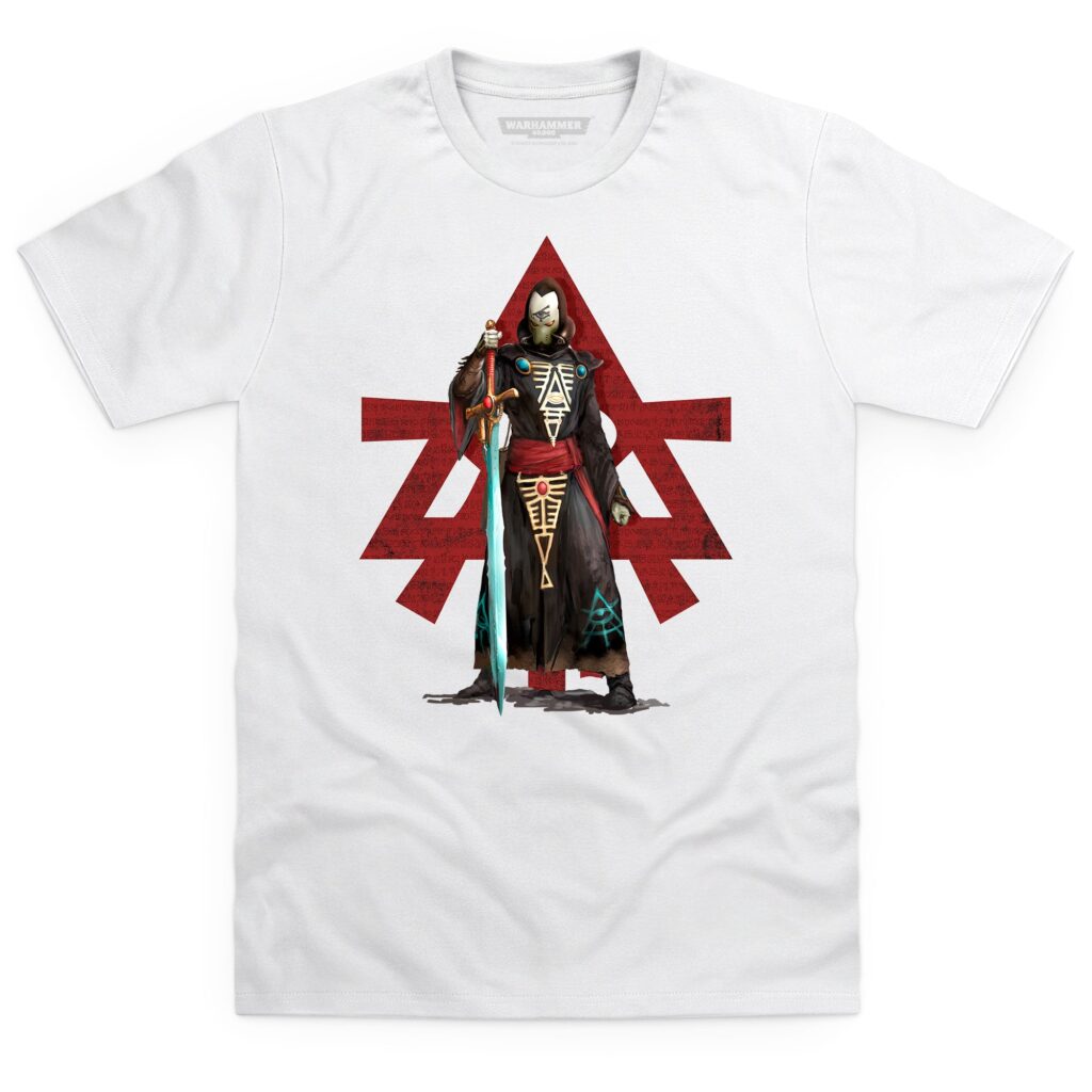 Warhammer 40,000 Craftworlds Warlock White T-shirt