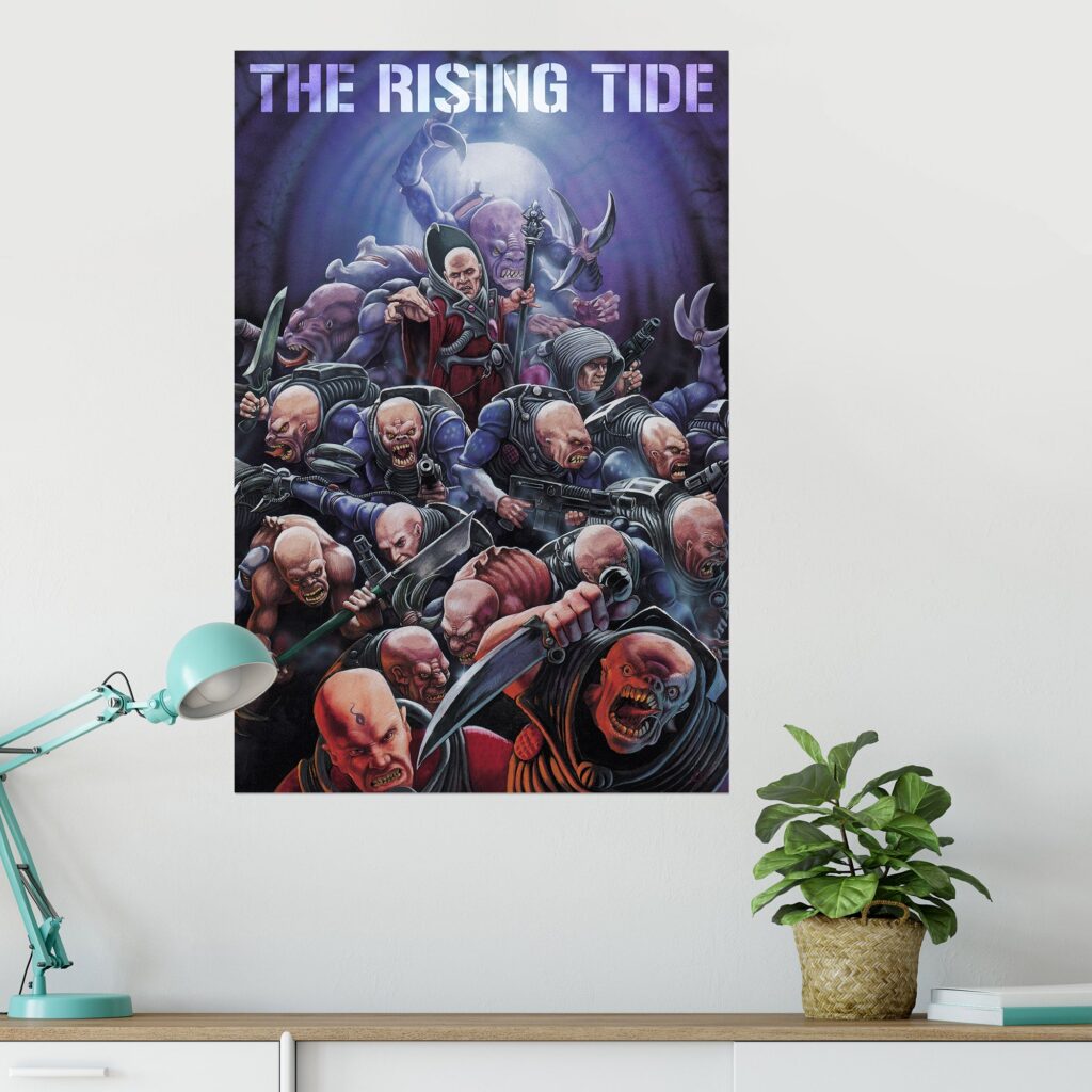 Warhammer 40,000 Genestealer Cults The Rising Tide Poster