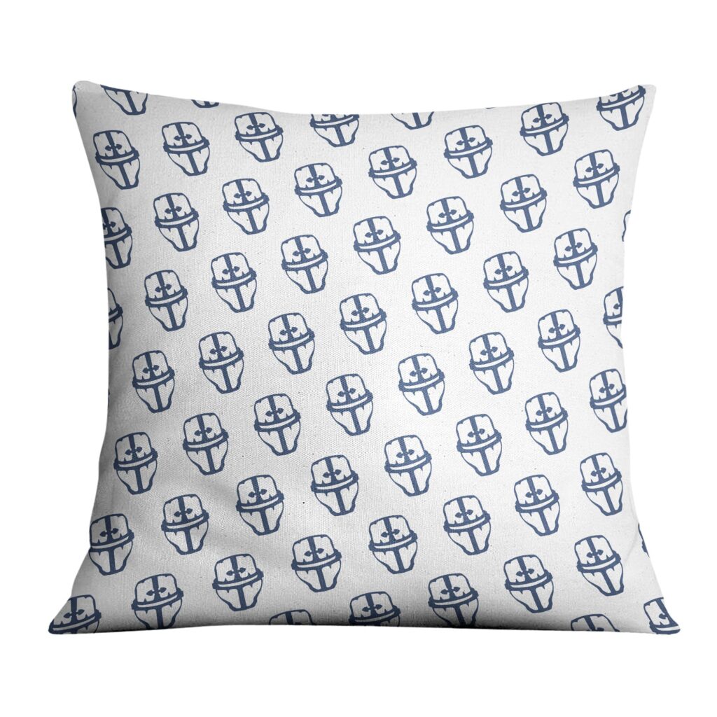 Warhammer 40,000 Imperial Knights Repeat Pattern Pillow