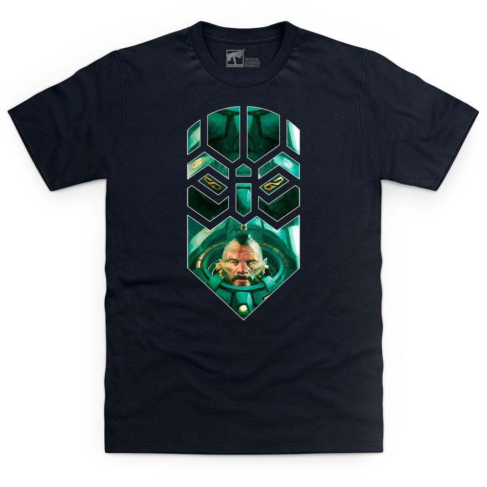 Warhammer 40,000 Leagues of Votann Green Logo T-shirt